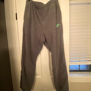 Nike Mens Fleece Gray Sweatpants New With Tags Size XXL
